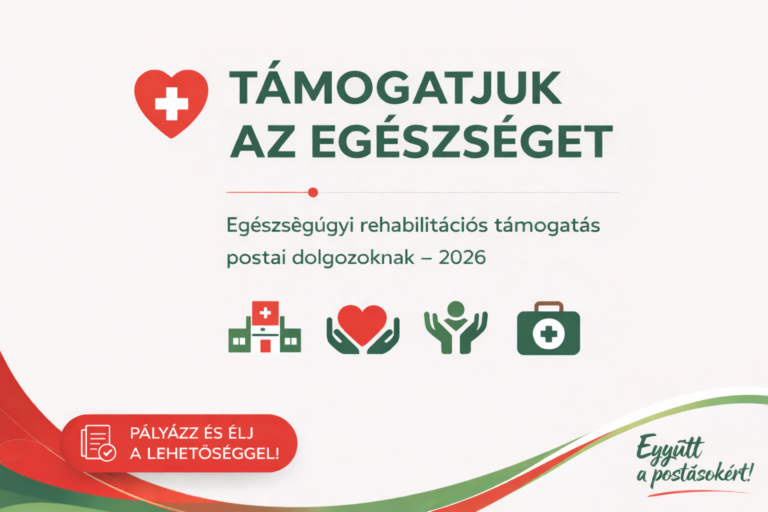 Read more about the article Egészségügyi rehabilitációs támogatás postai dolgozóknak